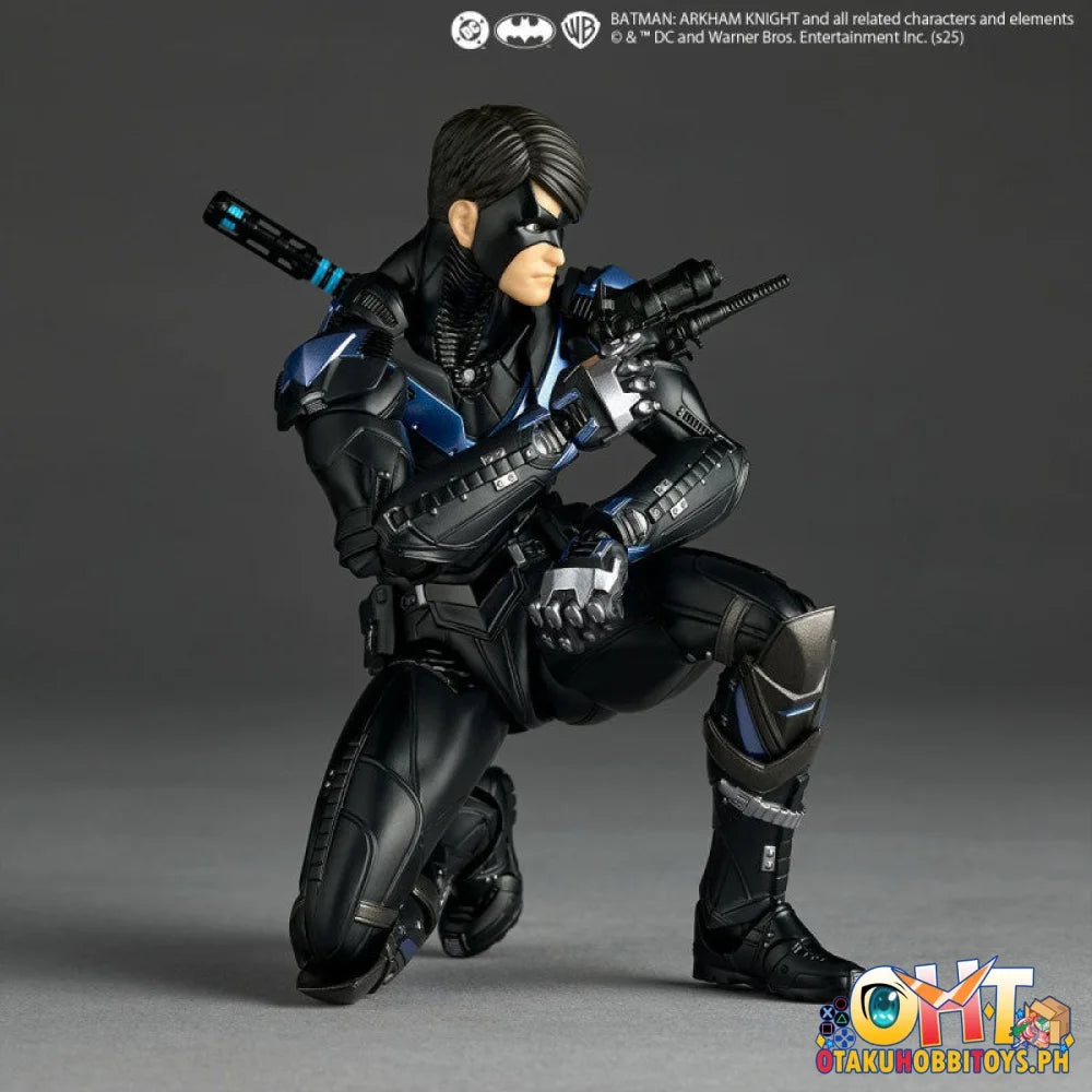 Kaiyodo Revoltech Amazing Yamaguchi Batman: Arkham Knight Action Figure - Nightwing Articulated Figure