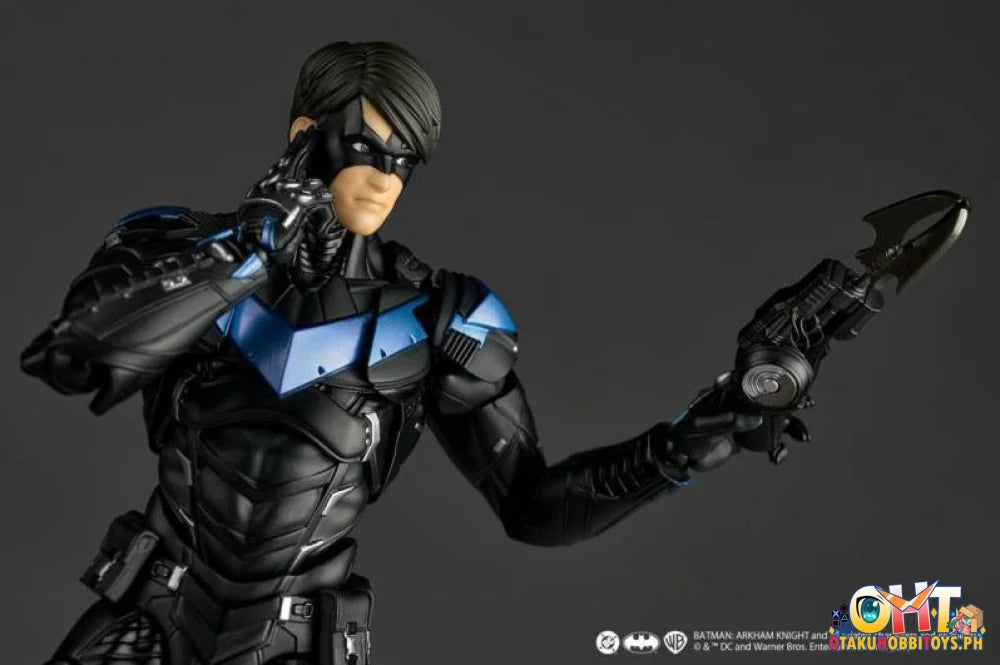 Kaiyodo Revoltech Amazing Yamaguchi Batman: Arkham Knight Action Figure - Nightwing Articulated Figure