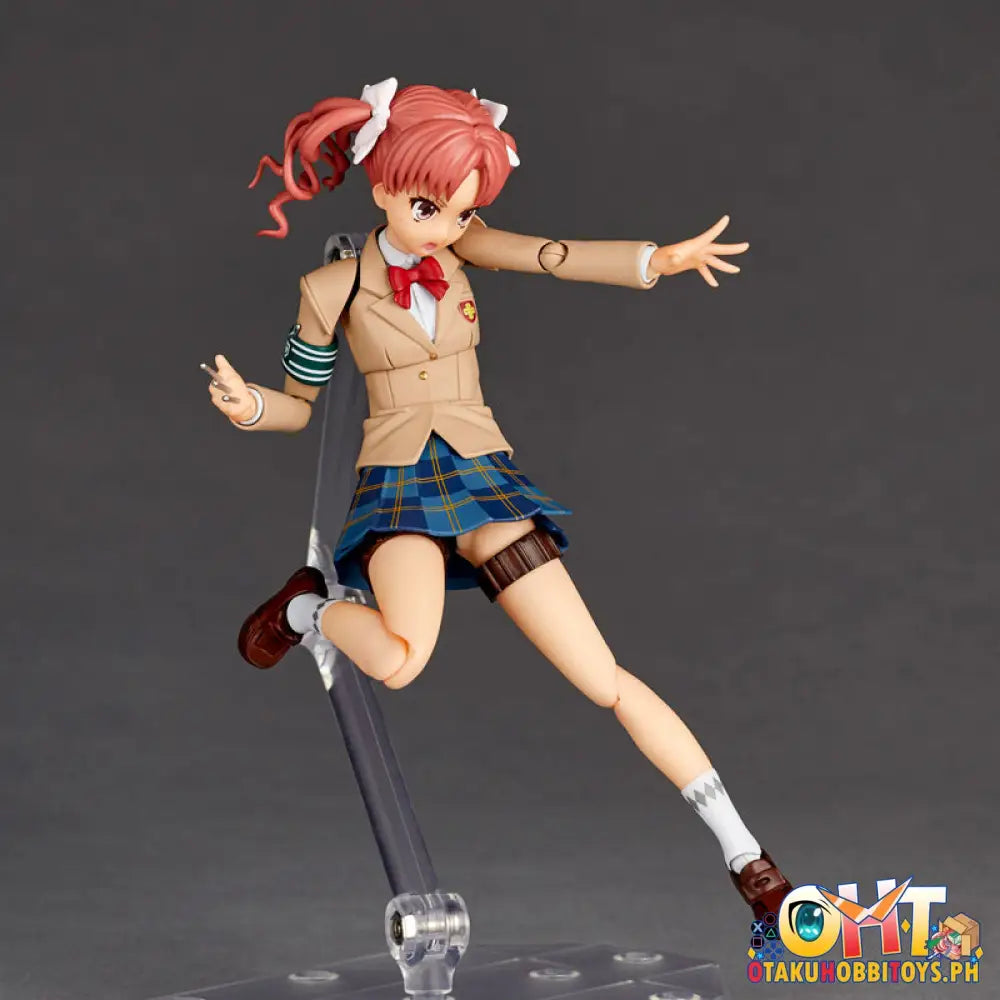 Kaiyodo Toaru Kagaku No Railgun Amazing Yamaguchi Kuroko Shirai Winter Uniform Ver.