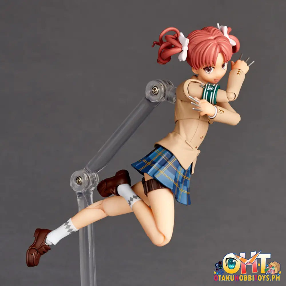 Kaiyodo Toaru Kagaku No Railgun Amazing Yamaguchi Kuroko Shirai Winter Uniform Ver.