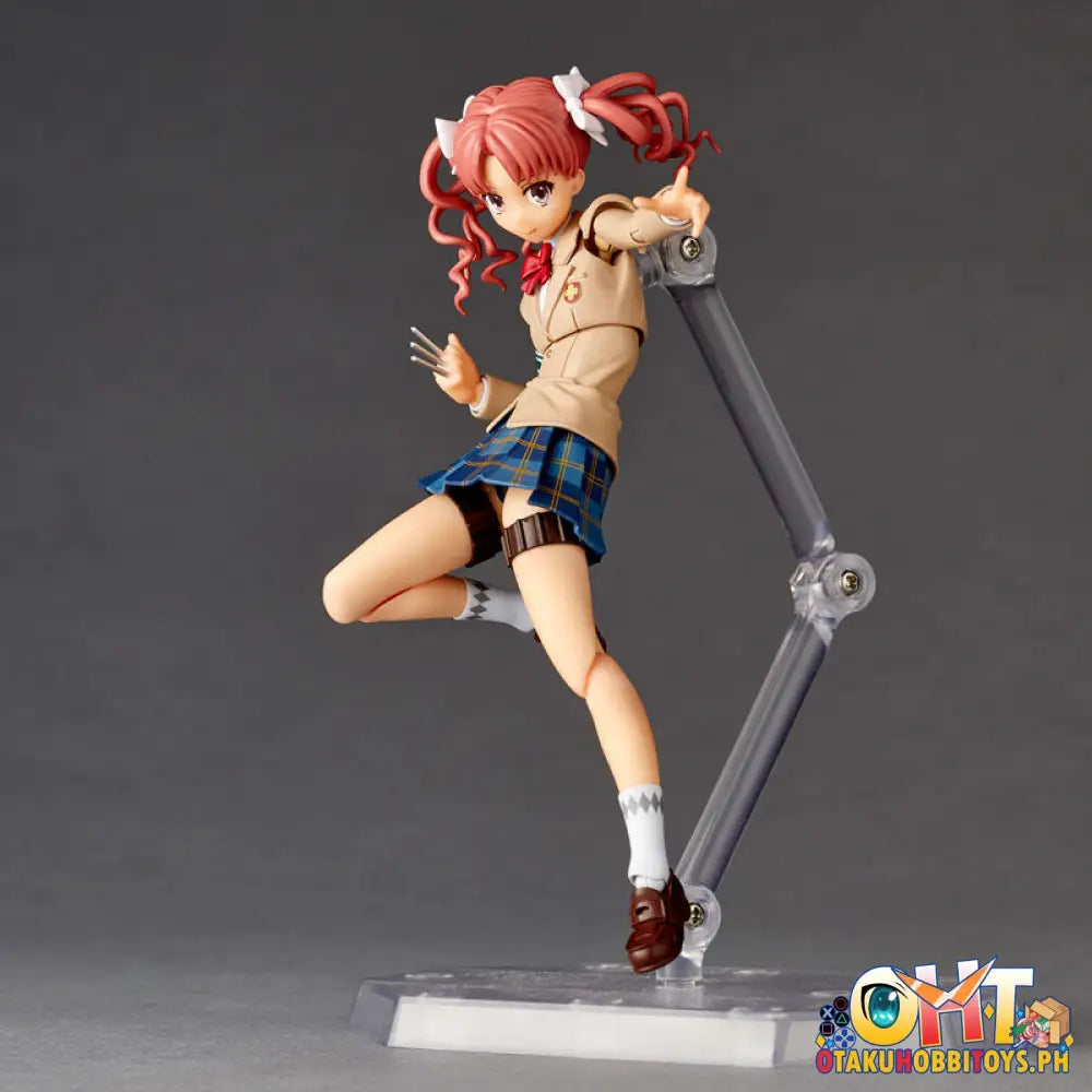 Kaiyodo Toaru Kagaku No Railgun Amazing Yamaguchi Kuroko Shirai Winter Uniform Ver.