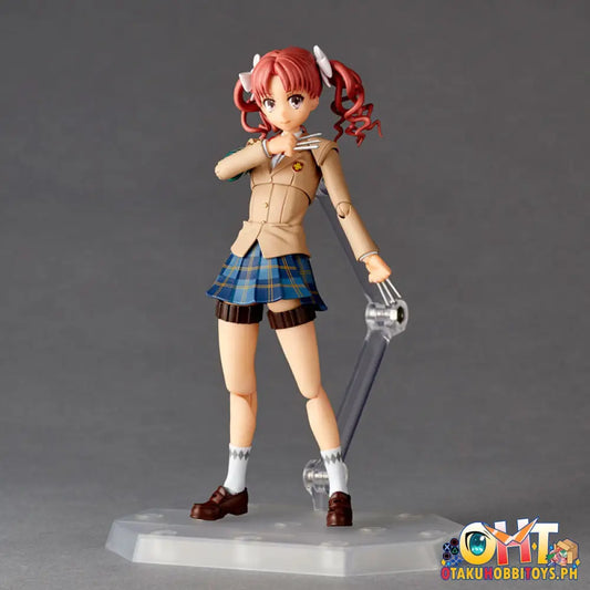 Kaiyodo Toaru Kagaku No Railgun Amazing Yamaguchi Kuroko Shirai Winter Uniform Ver.