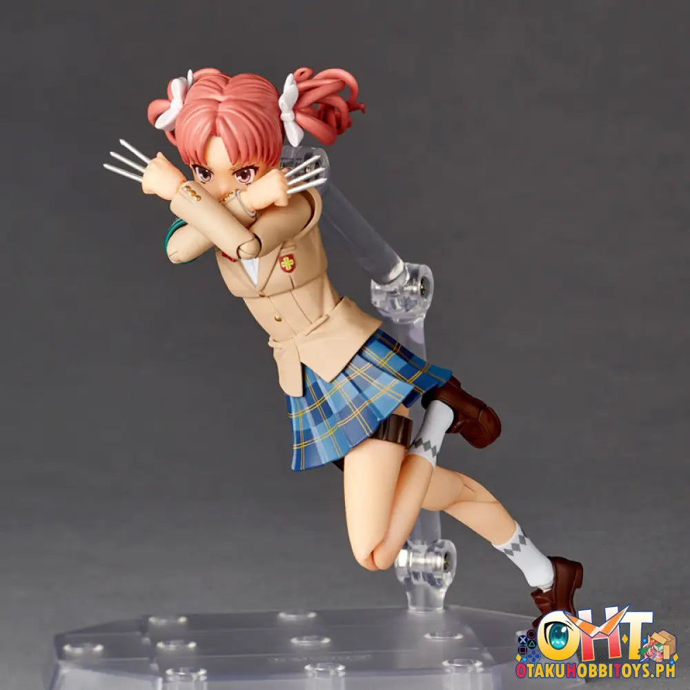 Kaiyodo Toaru Kagaku No Railgun Amazing Yamaguchi Kuroko Shirai Winter Uniform Ver.