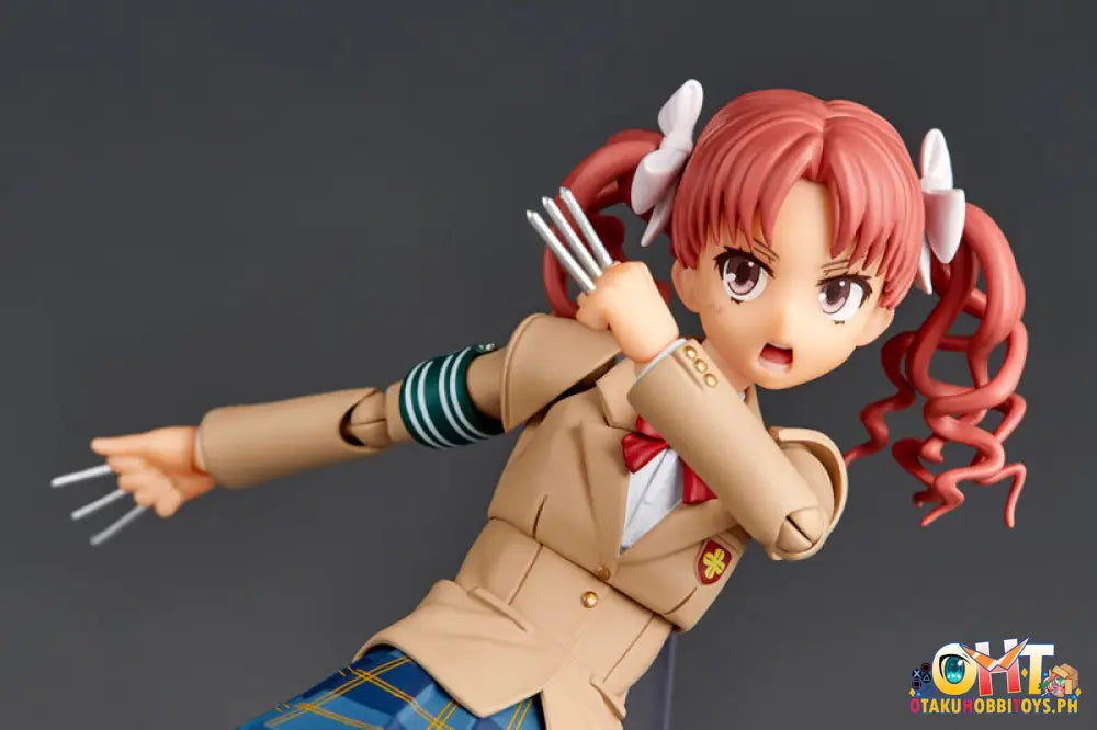 Kaiyodo Toaru Kagaku No Railgun Amazing Yamaguchi Kuroko Shirai Winter Uniform Ver.
