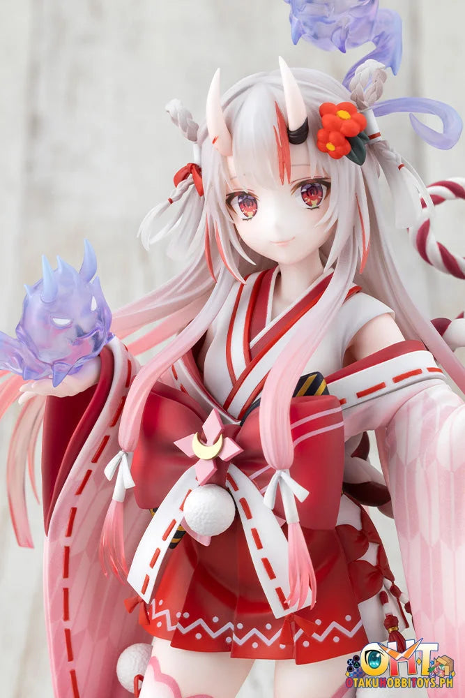 Kotobukiya 1/7 hololive production box of 4 - Nakiri Ayame Shrine Maiden Fortune Outfit Ver. Scale Figure