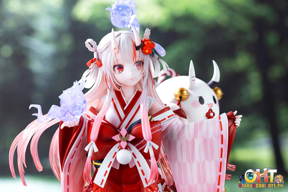 Kotobukiya 1/7 hololive production box of 4 - Nakiri Ayame Shrine Maiden Fortune Outfit Ver. Scale Figure