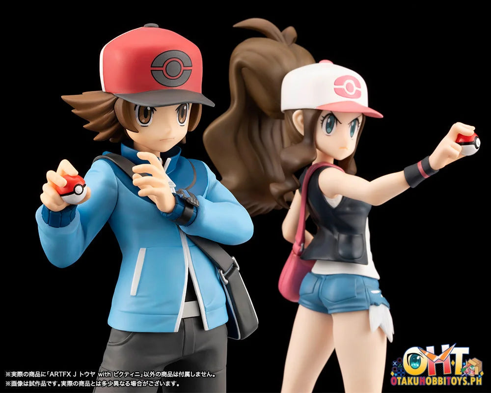 Kotobukiya 1/8 Pokemon TOUYA with VICTINI ARTFX J STATUE