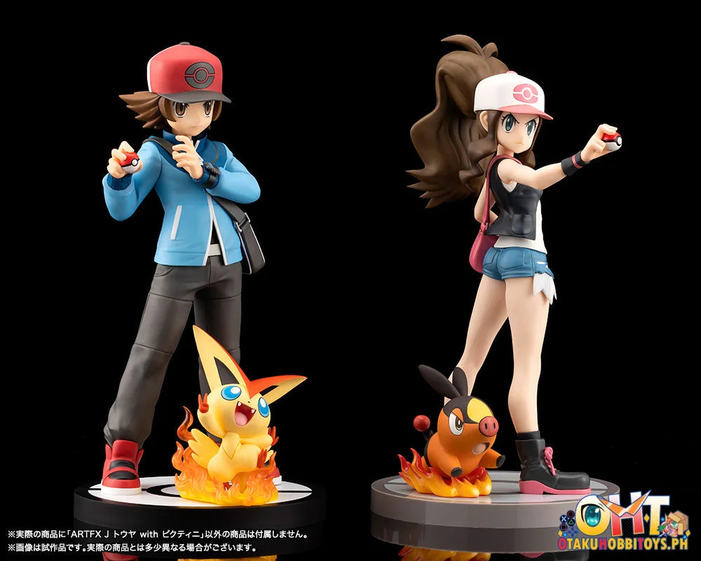 Kotobukiya 1/8 Pokemon TOUYA with VICTINI ARTFX J STATUE