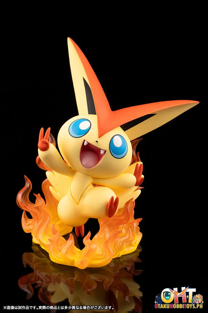 Kotobukiya 1/8 Pokemon TOUYA with VICTINI ARTFX J STATUE