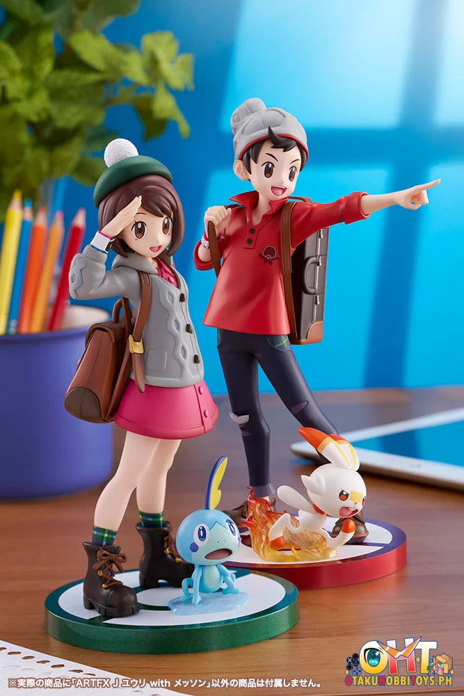 Kotobukiya 1/8 Pokémon Yuuri With Messon Artfx J Statue Scale Figure