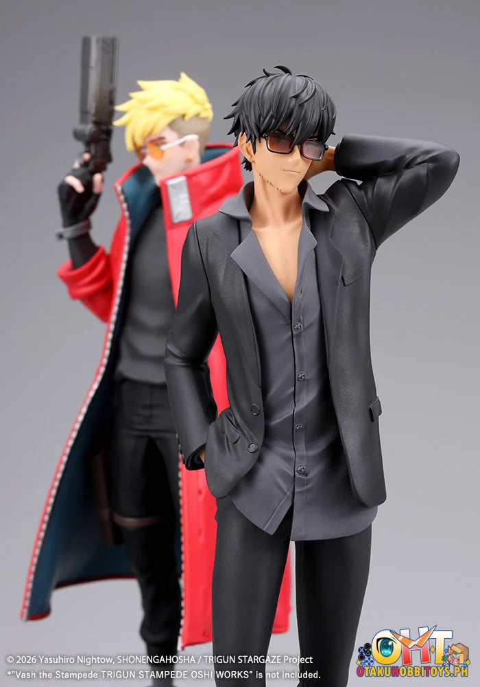 Kotobukiya 1/8 TRIGUN STAMPEDE Nicholas D. Wolfwood TRIGUN STAMPEDE OSHI WORKS Scale Figure