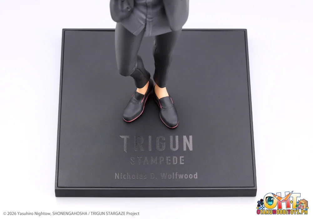 Kotobukiya 1/8 TRIGUN STAMPEDE Nicholas D. Wolfwood TRIGUN STAMPEDE OSHI WORKS Scale Figure