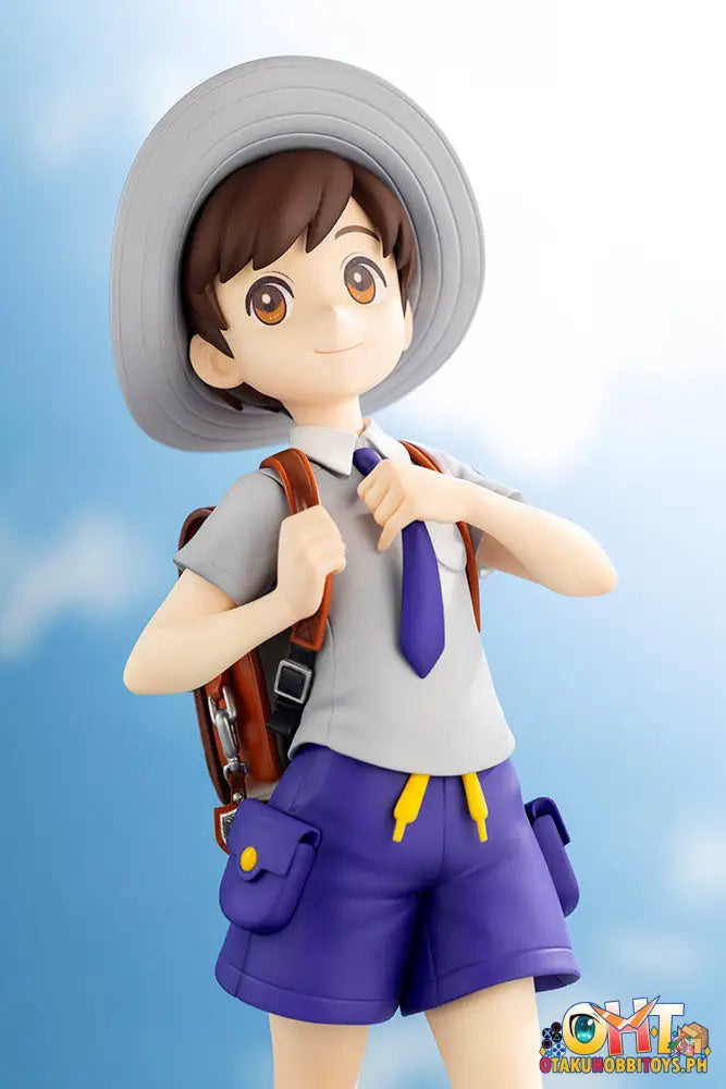 Kotobukiya Artfx J Pokémon 1/8 Florian With Fuecoco