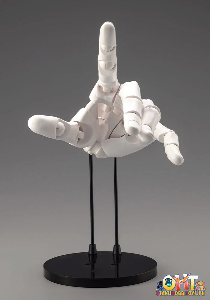 Kotobukiya ARTIST SUPPORT ITEM HAND MODEL MEN’S/L -WHITE- Plastic Model