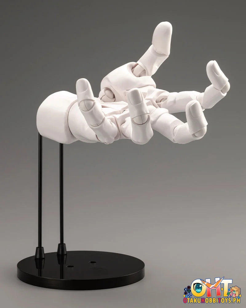 Kotobukiya ARTIST SUPPORT ITEM HAND MODEL MEN’S/L -WHITE- Plastic Model