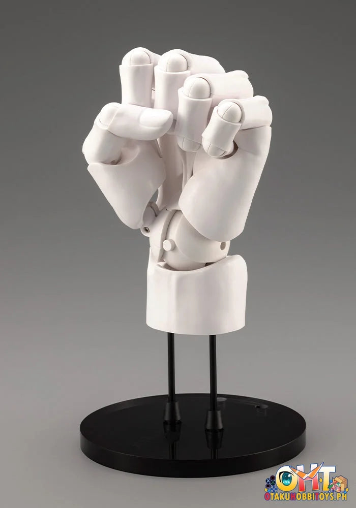 Kotobukiya ARTIST SUPPORT ITEM HAND MODEL MEN’S/L -WHITE- Plastic Model