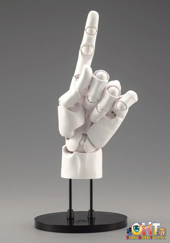 Kotobukiya ARTIST SUPPORT ITEM HAND MODEL MEN’S/L -WHITE- Plastic Model