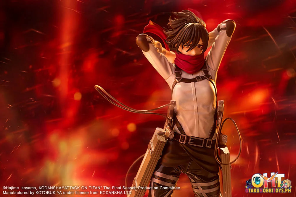 Kotobukiya Attack on Titan Mikasa Ackerman The Final Season ver. OSHI WORKS - Plastic Model