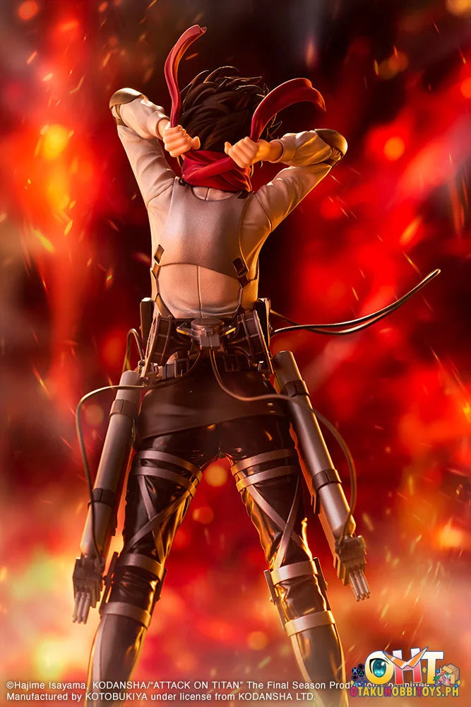 Kotobukiya Attack on Titan Mikasa Ackerman The Final Season ver. OSHI WORKS - Plastic Model