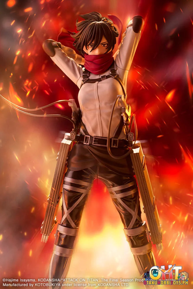 Kotobukiya Attack on Titan Mikasa Ackerman The Final Season ver. OSHI WORKS - Plastic Model