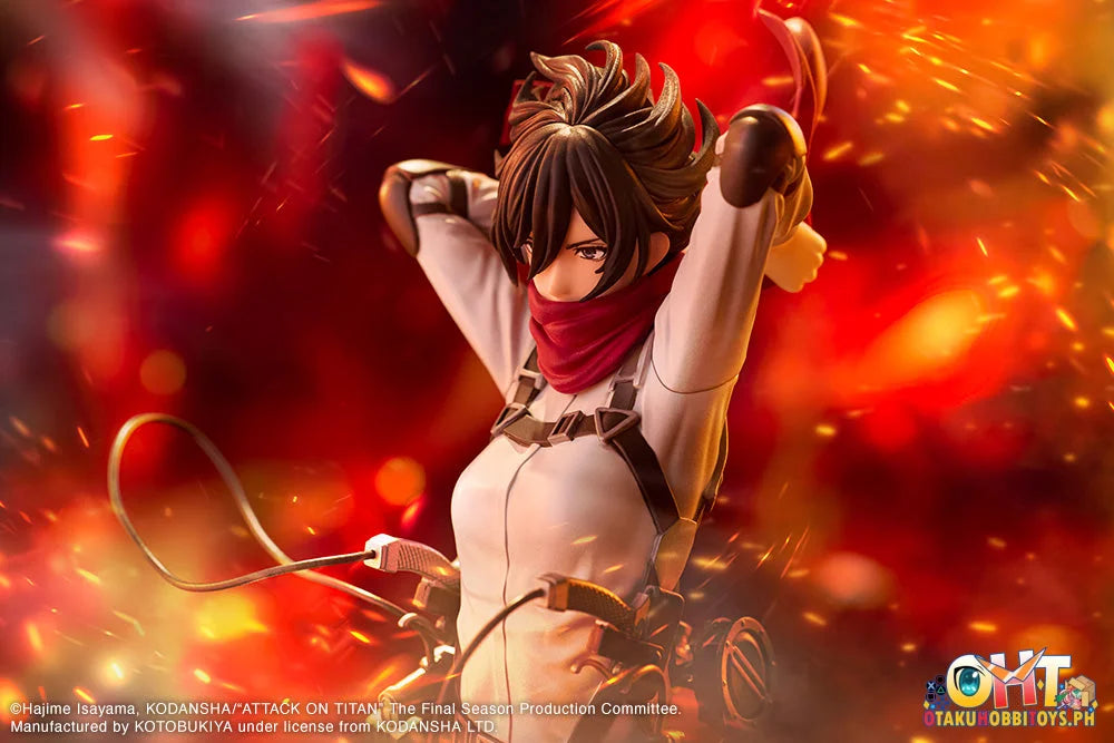 Kotobukiya Attack on Titan Mikasa Ackerman The Final Season ver. OSHI WORKS - Plastic Model