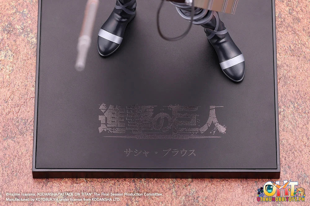 Kotobukiya Attack on Titan Sasha Blouse The Final Season ver. OSHI WORKS - Plastic Model