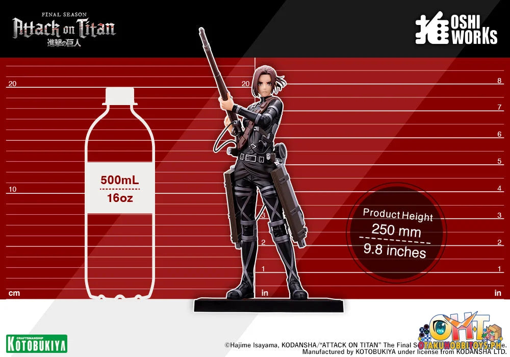 Kotobukiya Attack on Titan Sasha Blouse The Final Season ver. OSHI WORKS - Plastic Model