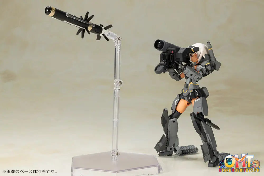 Kotobukiya Frame Arms Girl Gourai-Kai [Black] With Fgm148 Type Anti-Tank Missile