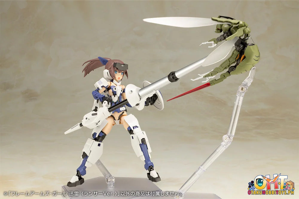Kotobukiya FRAME ARMS GIRL FRAME ARMS GIRL JINRAI 〈LANCER Ver.〉 Plastic Model