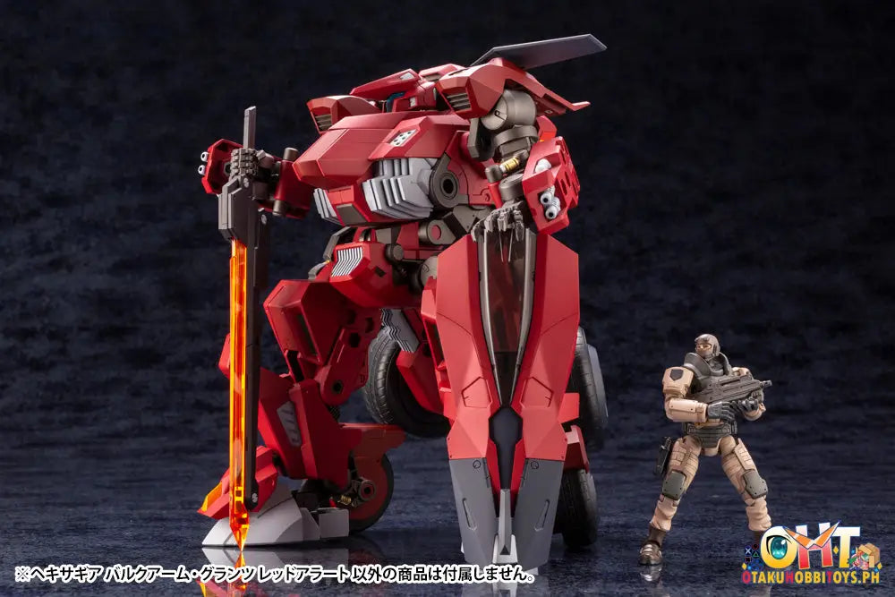 Kotobukiya Hexa Gear Kit Block 1/24 Bulkarm Glanz “Redalert”