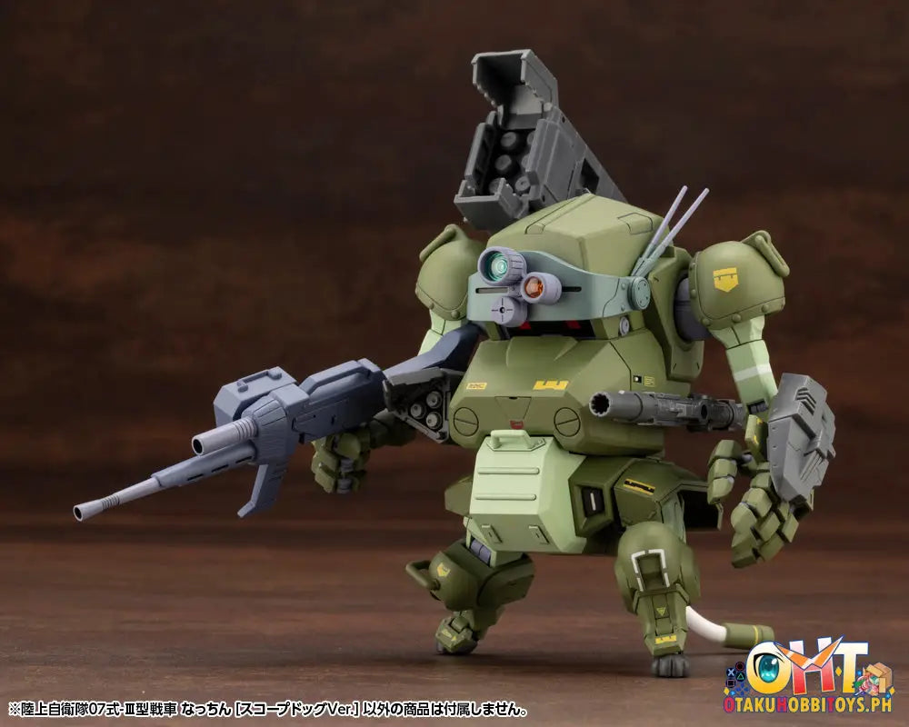Kotobukiya Jgsdf Type 07 - Ⅲ Tank Nacchin [Scopedog Ver.] Plastic Model Kit