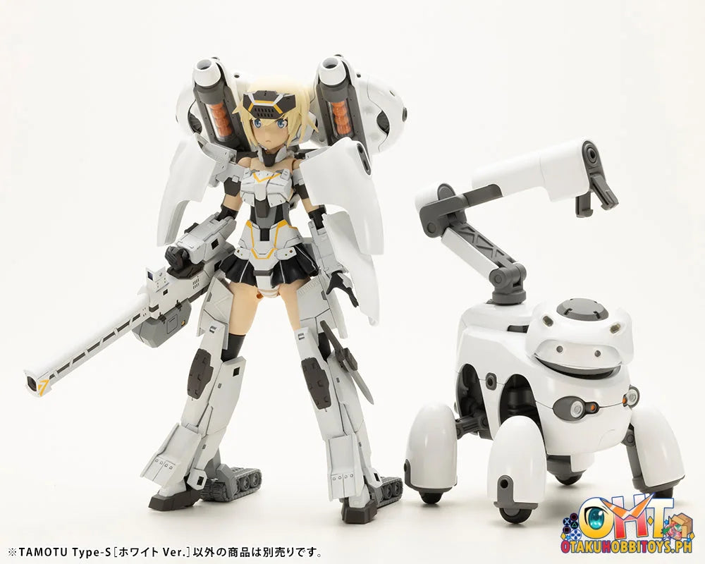 Kotobukiya Maruttoys 1/12 Tamotu Type - S [White Ver.] Plastic Model Kit