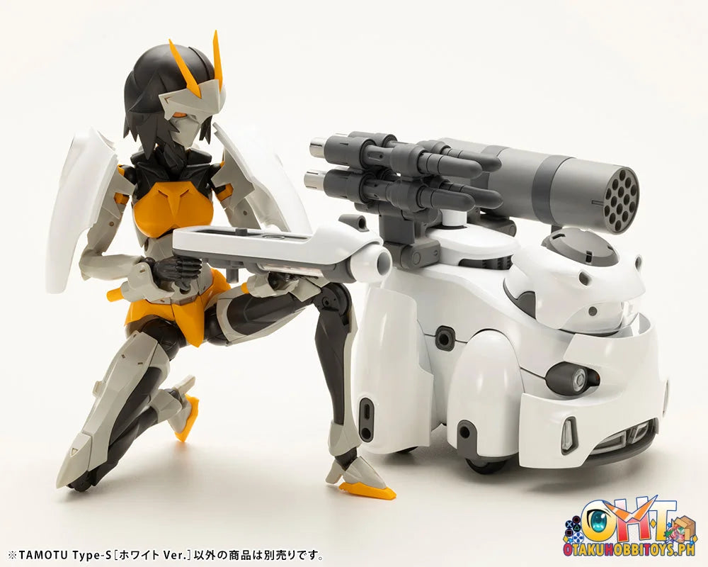 Kotobukiya Maruttoys 1/12 Tamotu Type - S [White Ver.] Plastic Model Kit