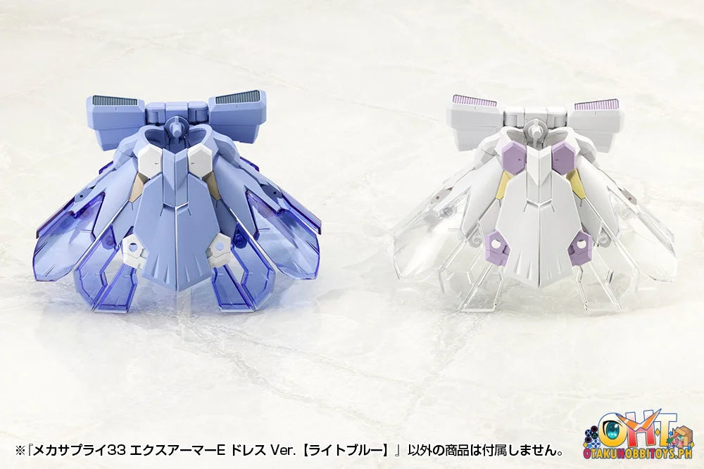 Kotobukiya Mecha Supply33 Expansion Armor Type E Dress Ver. (Light Blue) Trading Figure