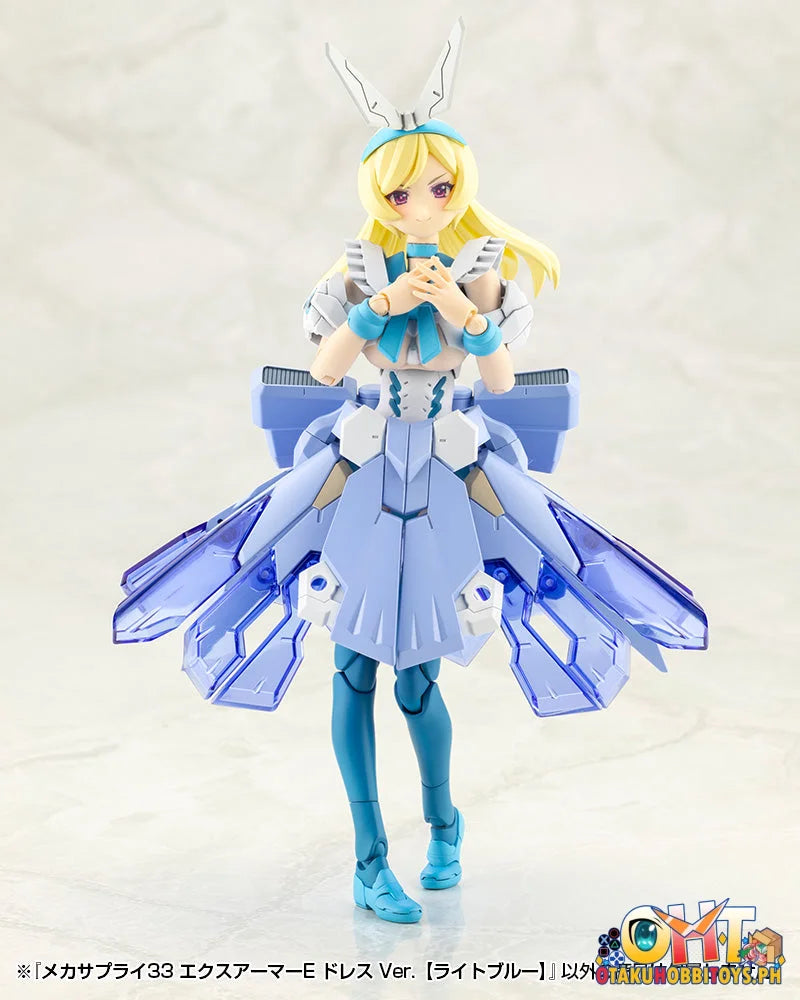 Kotobukiya Mecha Supply33 Expansion Armor Type E Dress Ver. (Light Blue) Trading Figure