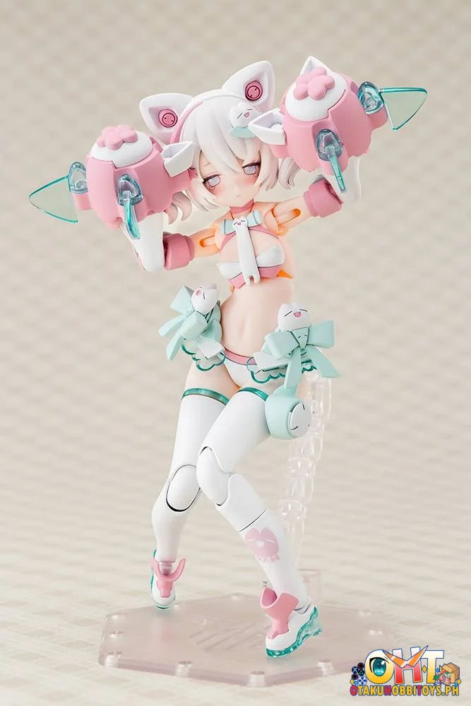 Kotobukiya Megami Device Puni Mofu White Cat Mao - Plastic Model