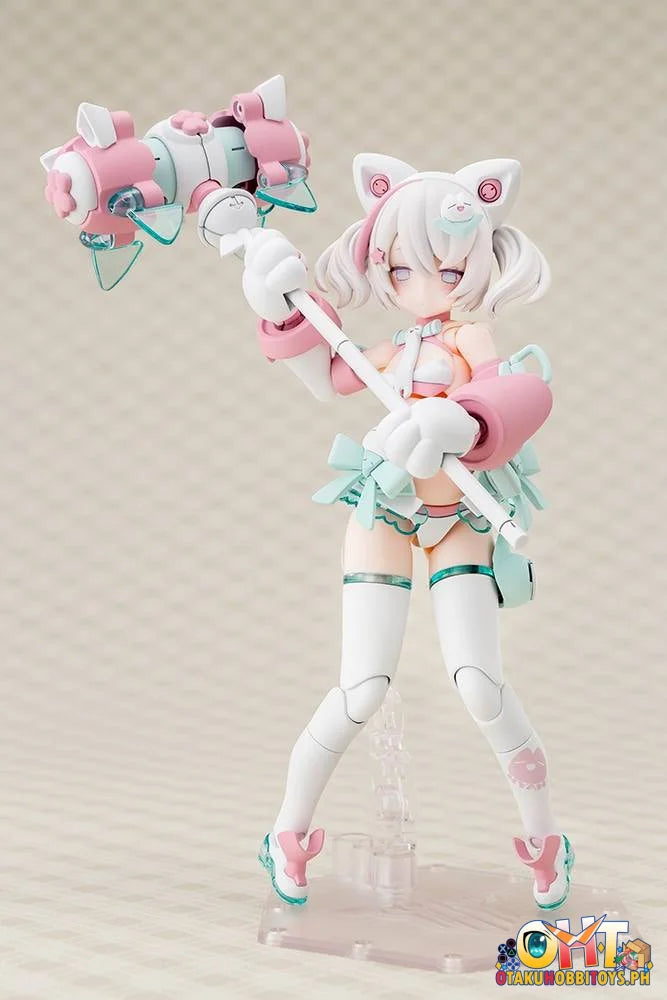Kotobukiya Megami Device Puni Mofu White Cat Mao - Plastic Model