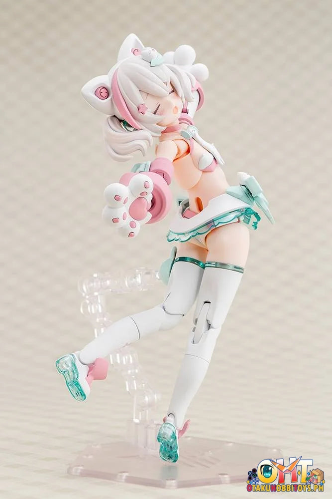 Kotobukiya Megami Device Puni Mofu White Cat Mao - Plastic Model