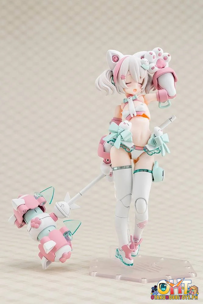 Kotobukiya Megami Device Puni Mofu White Cat Mao - Plastic Model