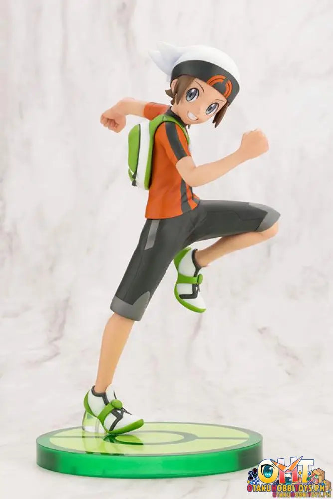 Kotobukiya Pokémon Artfx J 1/8 Brendan With Treecko