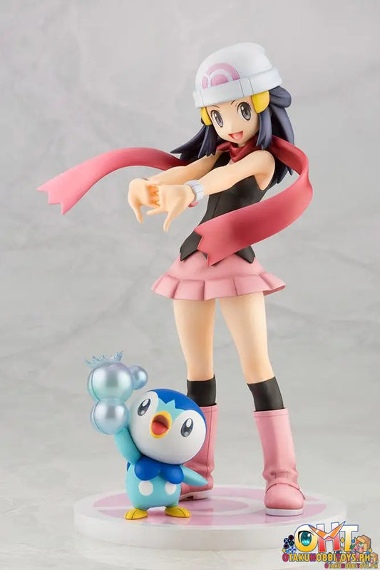 Kotobukiya Pokémon Artfx J 1/8 Hikari With Pochama Scale Figure