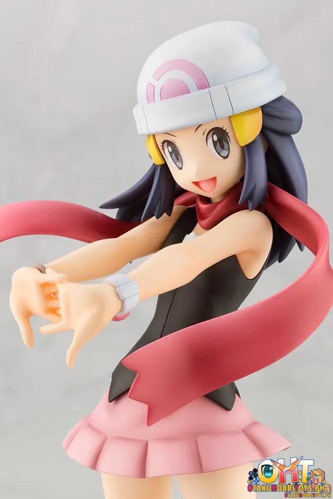 Kotobukiya Pokémon Artfx J 1/8 Hikari With Pochama Scale Figure