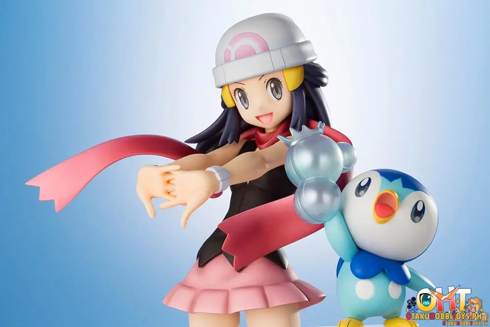 Kotobukiya Pokémon Artfx J 1/8 Hikari With Pochama Scale Figure