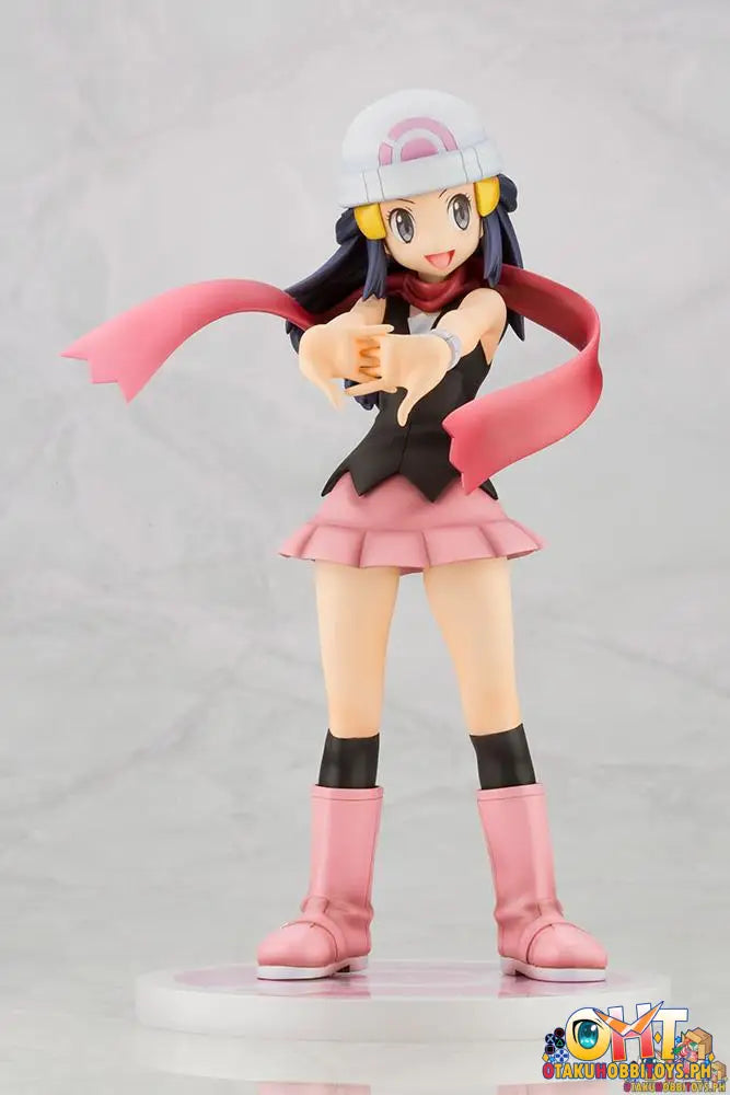 Kotobukiya Pokémon Artfx J 1/8 Hikari With Pochama Scale Figure