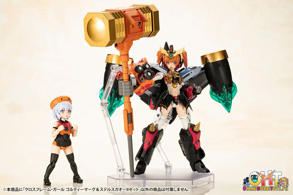 Kotobukiya The King Of Braves Gaogaigar Cross Frame Girl Goldymarg & Stealth Gao Ii Set