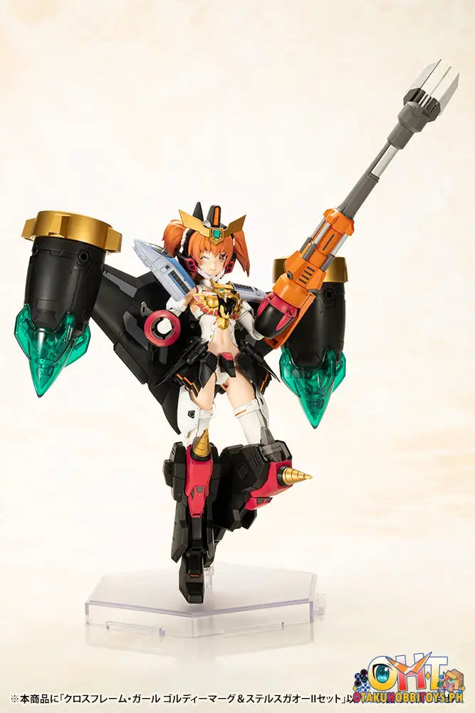 Kotobukiya The King Of Braves Gaogaigar Cross Frame Girl Goldymarg & Stealth Gao Ii Set