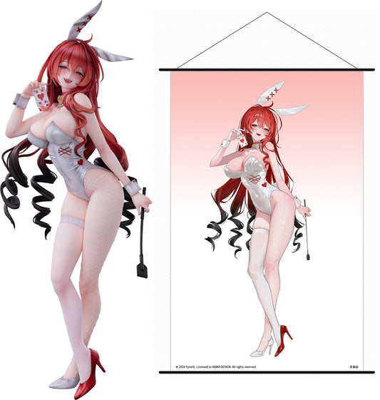 KAWA DESIGN 1/4 Bunny Velvet illustration by FymriE Deluxe Edition