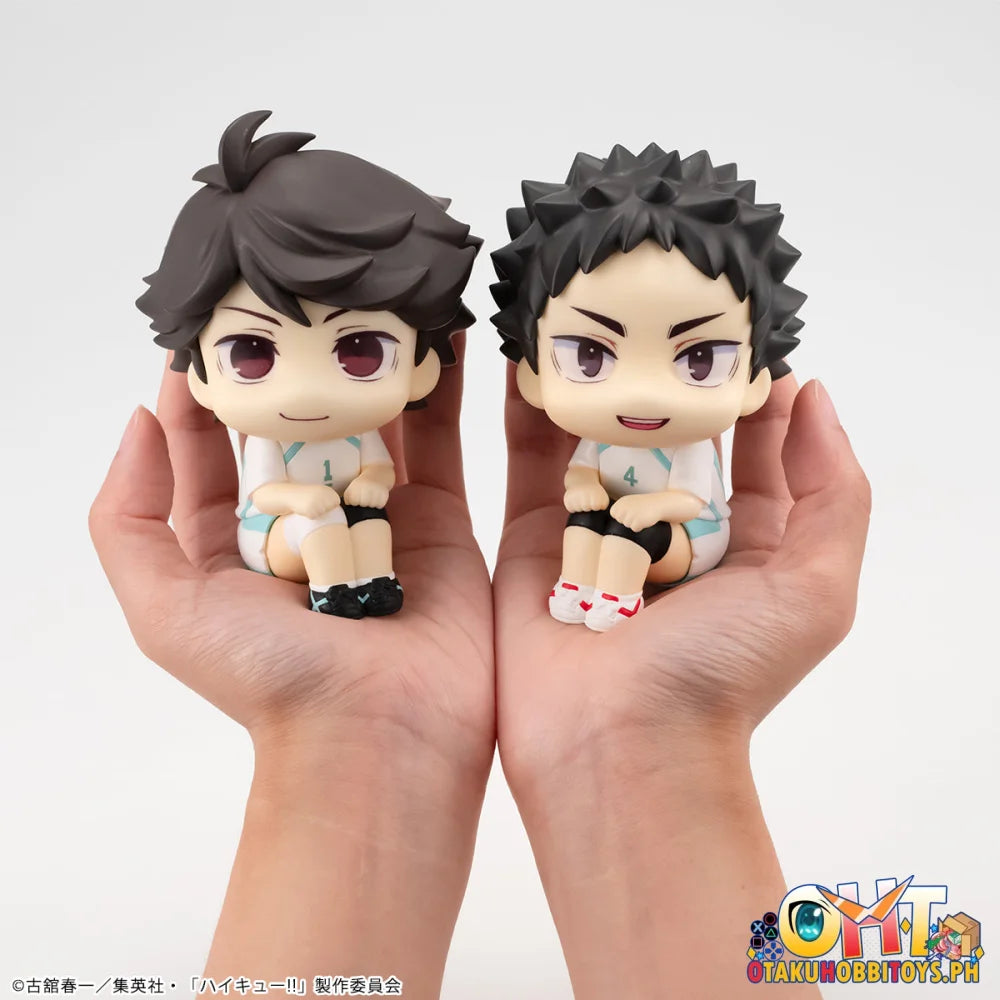 Lookup Haikyu!! Toru Oikawa Hajime Iwaizumi Uniform Ver. Set [With Gift] Chibi Figure