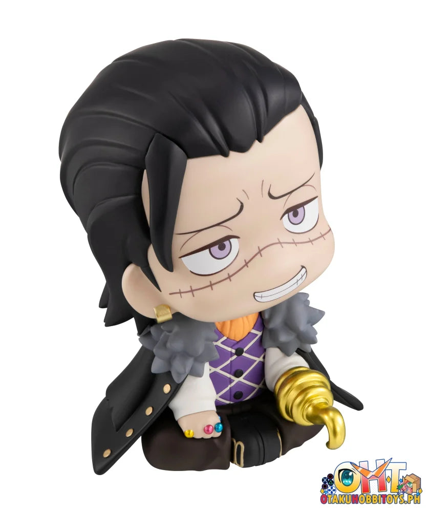 Lookup One Piece Dracule Mihawk & Crocodile Set With Gift Chibi Figure