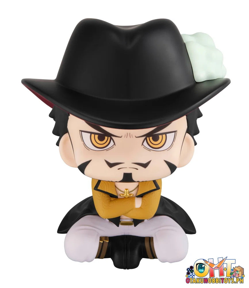 Lookup One Piece Dracule Mihawk & Crocodile Set With Gift Chibi Figure